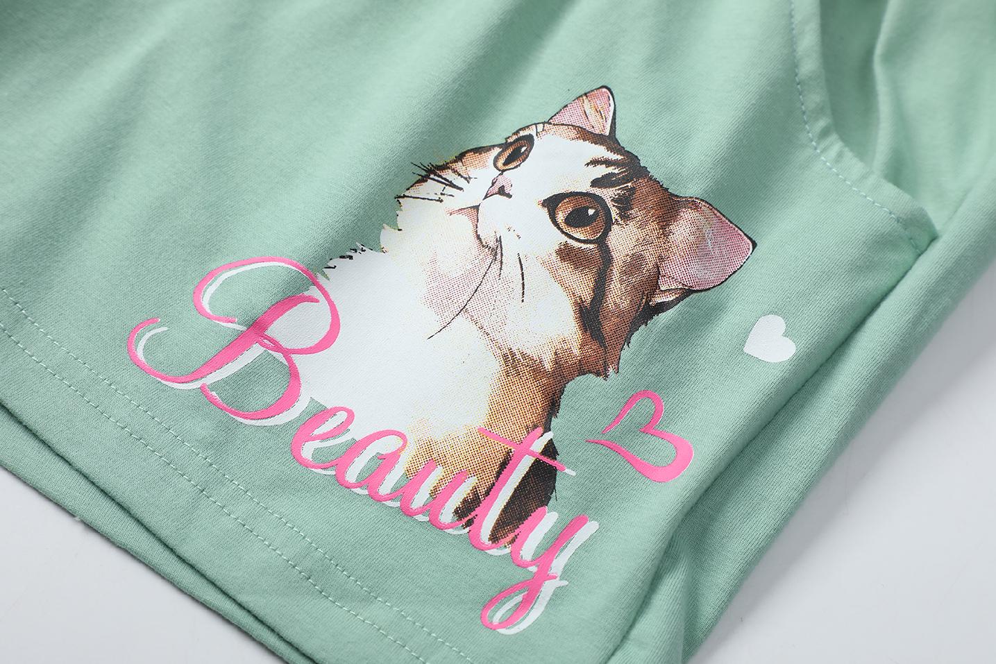 Dívčí kraťasy Kugo MP5872 zelené